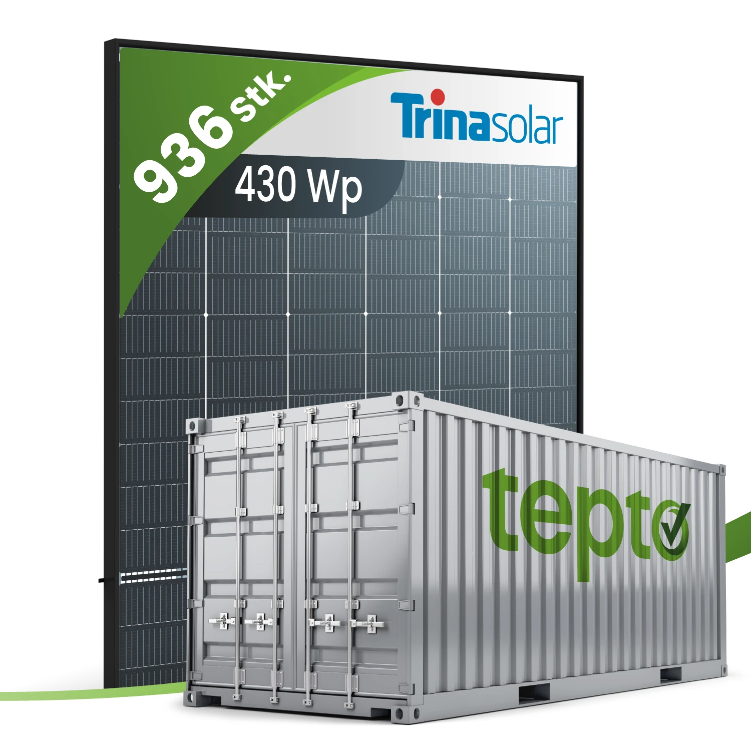 Trina Bifazial 430Wp NEG9RC.27 Photovoltaikmodul (Container)
