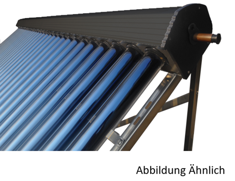 blueclean-schwarz Röhrenkollektor für Solarthermie 