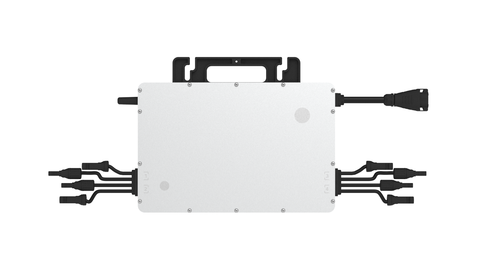 Stegpearl Solaranlage 1600W (4x 400W) Photovoltaik Monokristalline  Balkonkraftwerk, Hoymiles HMS-1600W-4T (Die Freigabe der Verbindung für 4  Module) Mikrowechselrichter, Antireflexbeschichtung,  Wasserdichtigkeitsklasse, steckerfertig für Ihr Haus, Plug