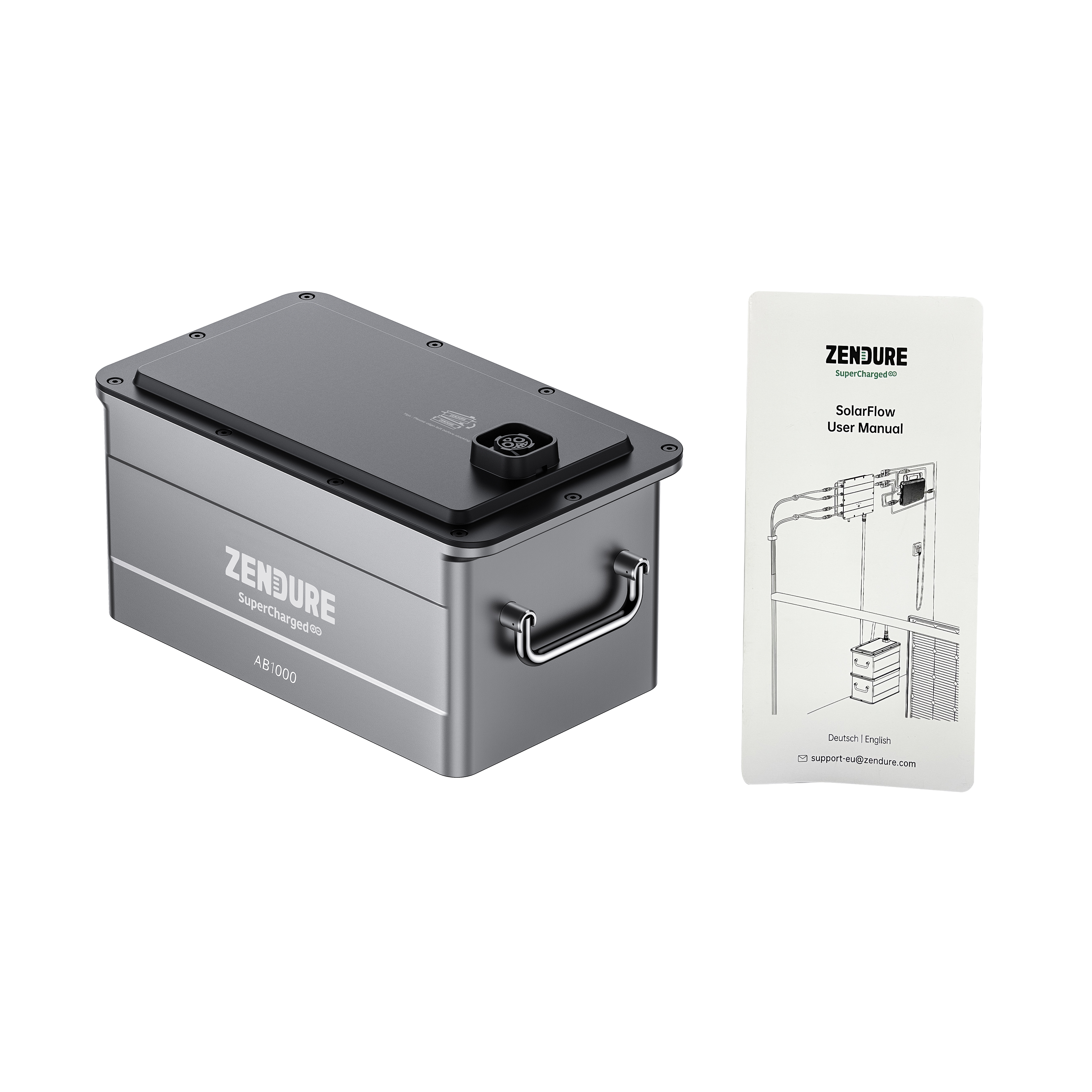 Zendure SolarFlow PV Hub + 4x Zusatzbatterien 960Wh (AB1000) Zendure SolarFlow PV Hub + 4x Zusatzbatterien 960Wh (AB1000)