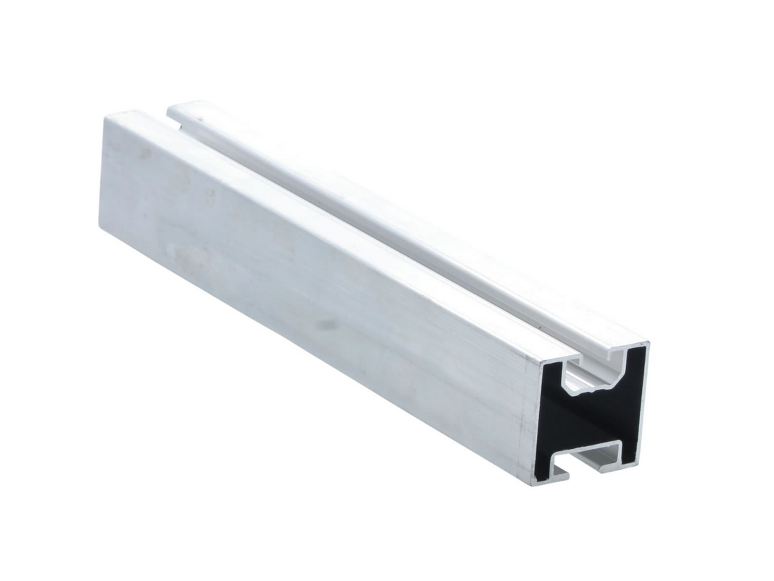 SILBERNE Aluminium-Schiene Solar Anlagen - 1,2 Meter SILBERNE Aluminium-Schiene Solar Anlagen - 1,2 Meter