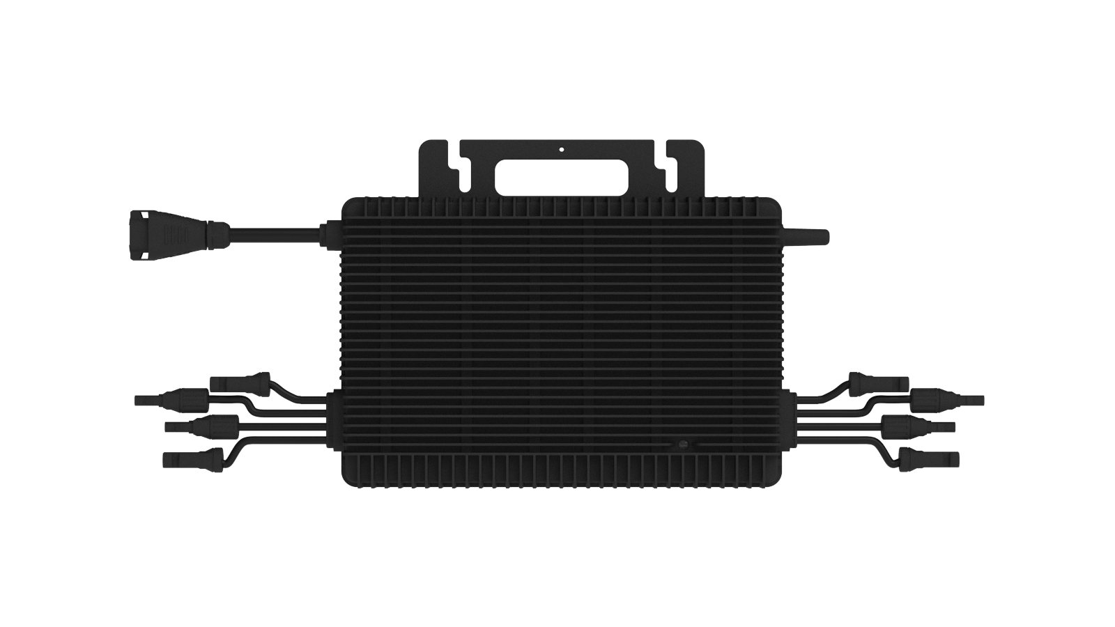 1700 W Balkonkraftwerk 4 Speicher 4x 425 W JA Solar bifazial Black Frame