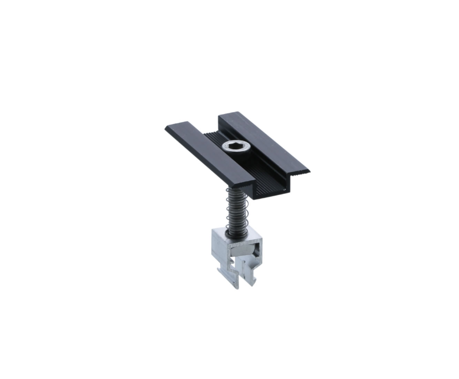 Trapezblechdach Montageset für 2 Module Photovoltaik Balkonkraftwerk - 30mm Trapezblechdach Montageset für 2 Module Photovoltaik Balkonkraftwerk - 30mm
