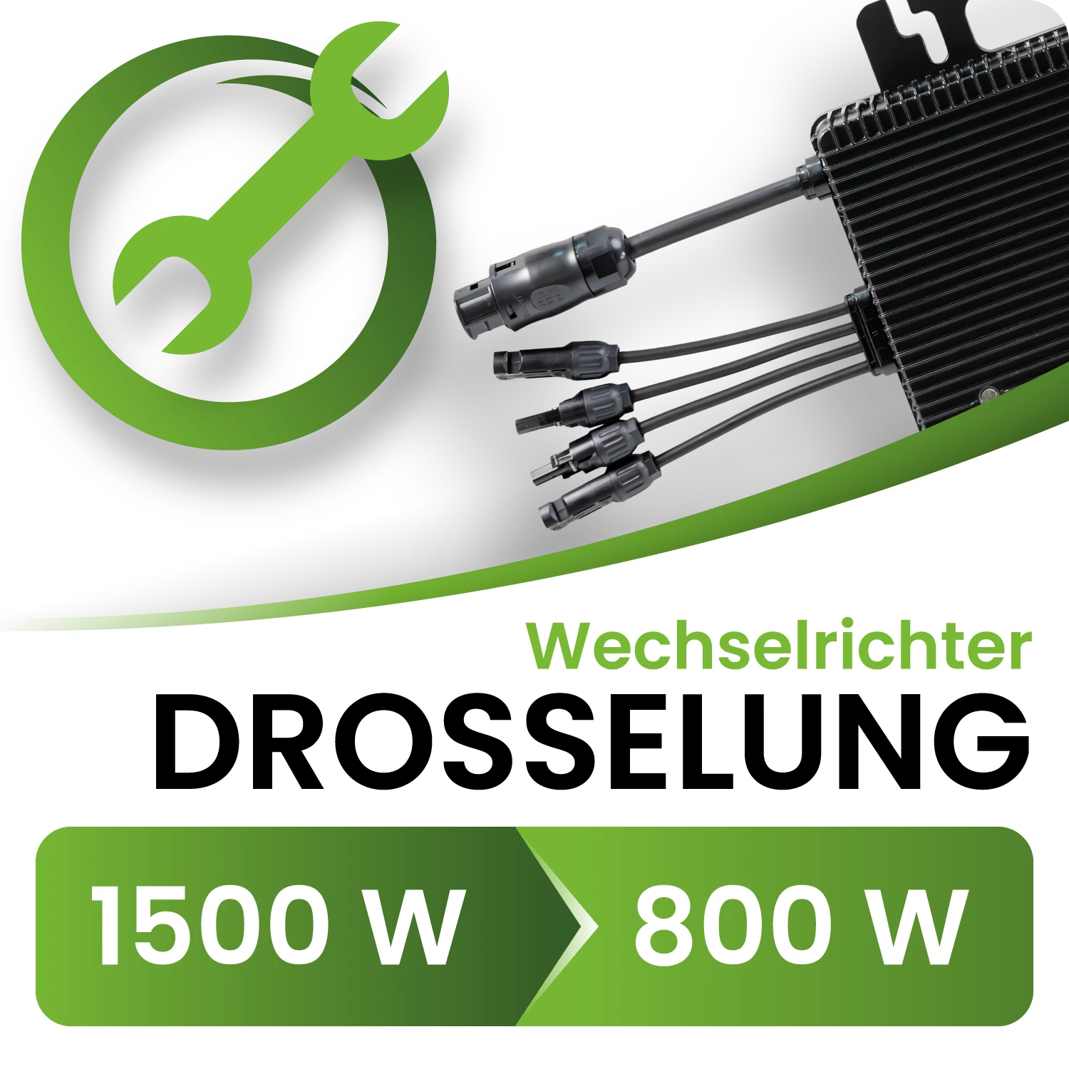 Drosselung HM-1500/HMS-1600 auf 800W