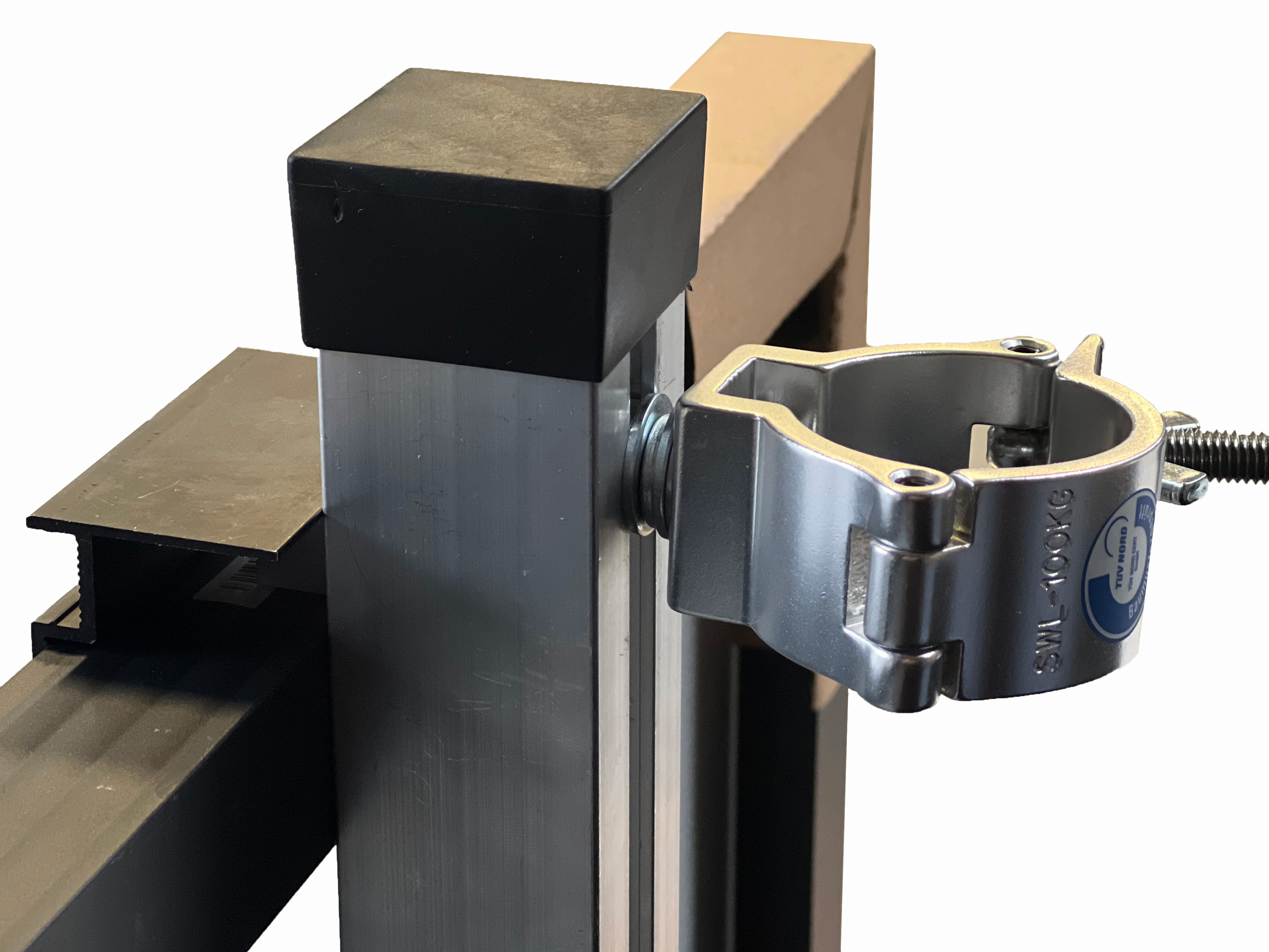 Balkongeländer Montageset für PV Anlagen 30mm