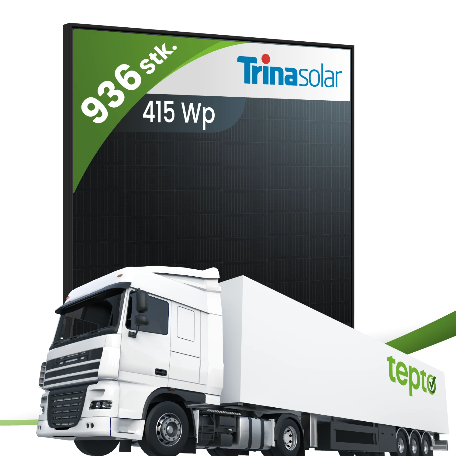 Trina Vertex S DE09R.05/415Wp Monofazial Fullblack (Container)
