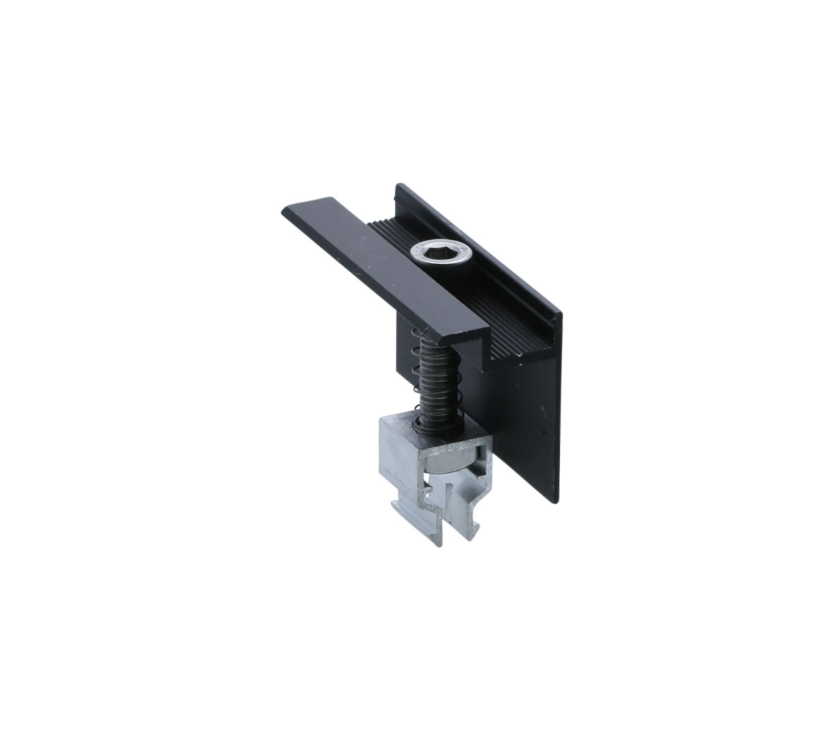Trapezblechdach Montageset für 2 Module Photovoltaik Balkonkraftwerk - 30mm Trapezblechdach Montageset für 2 Module Photovoltaik Balkonkraftwerk - 30mm