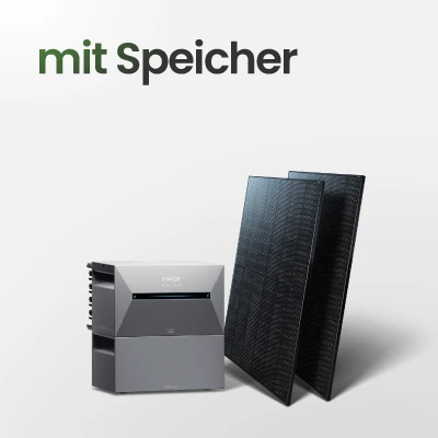 Balkonkraftwerke mit Speicher