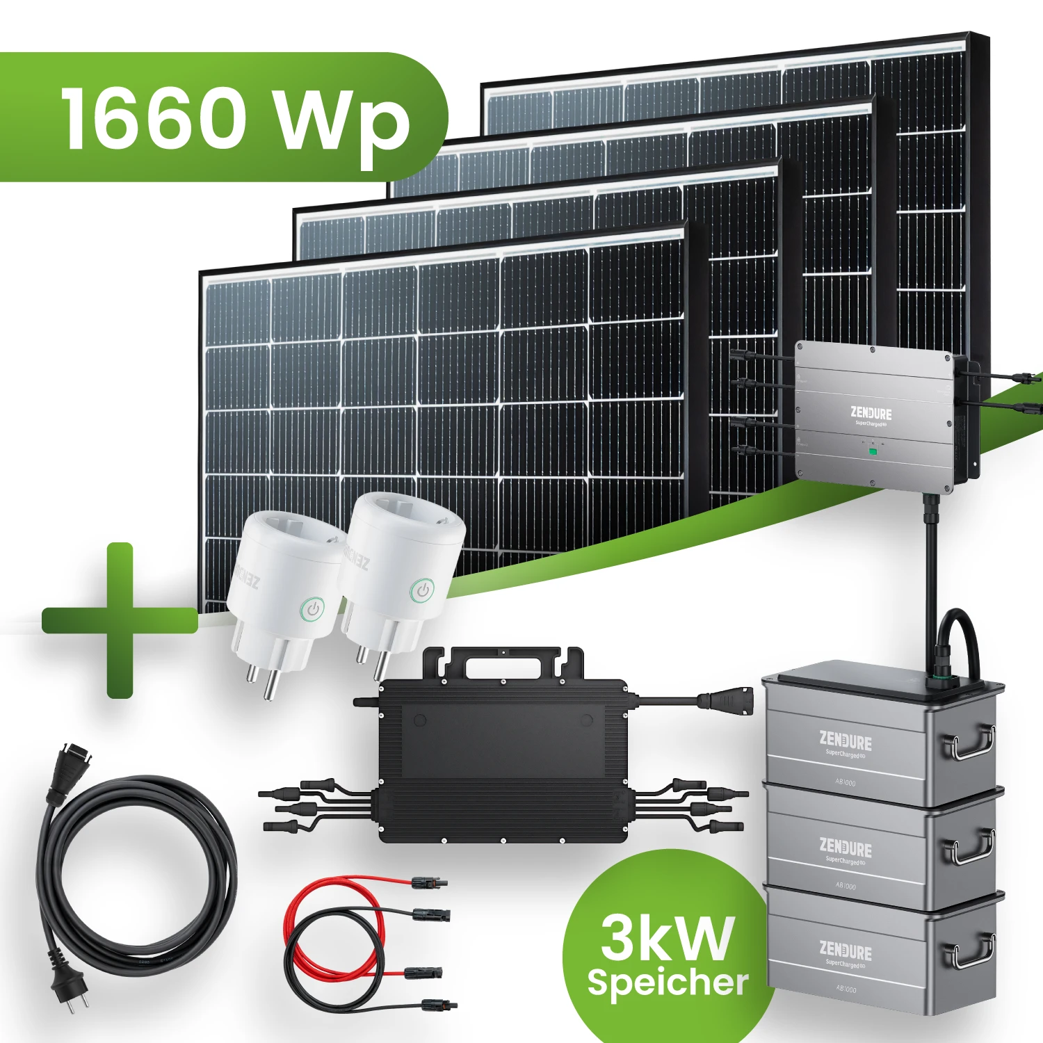 Balkonkraftwerk 1600 Watt Komplettsets kaufen