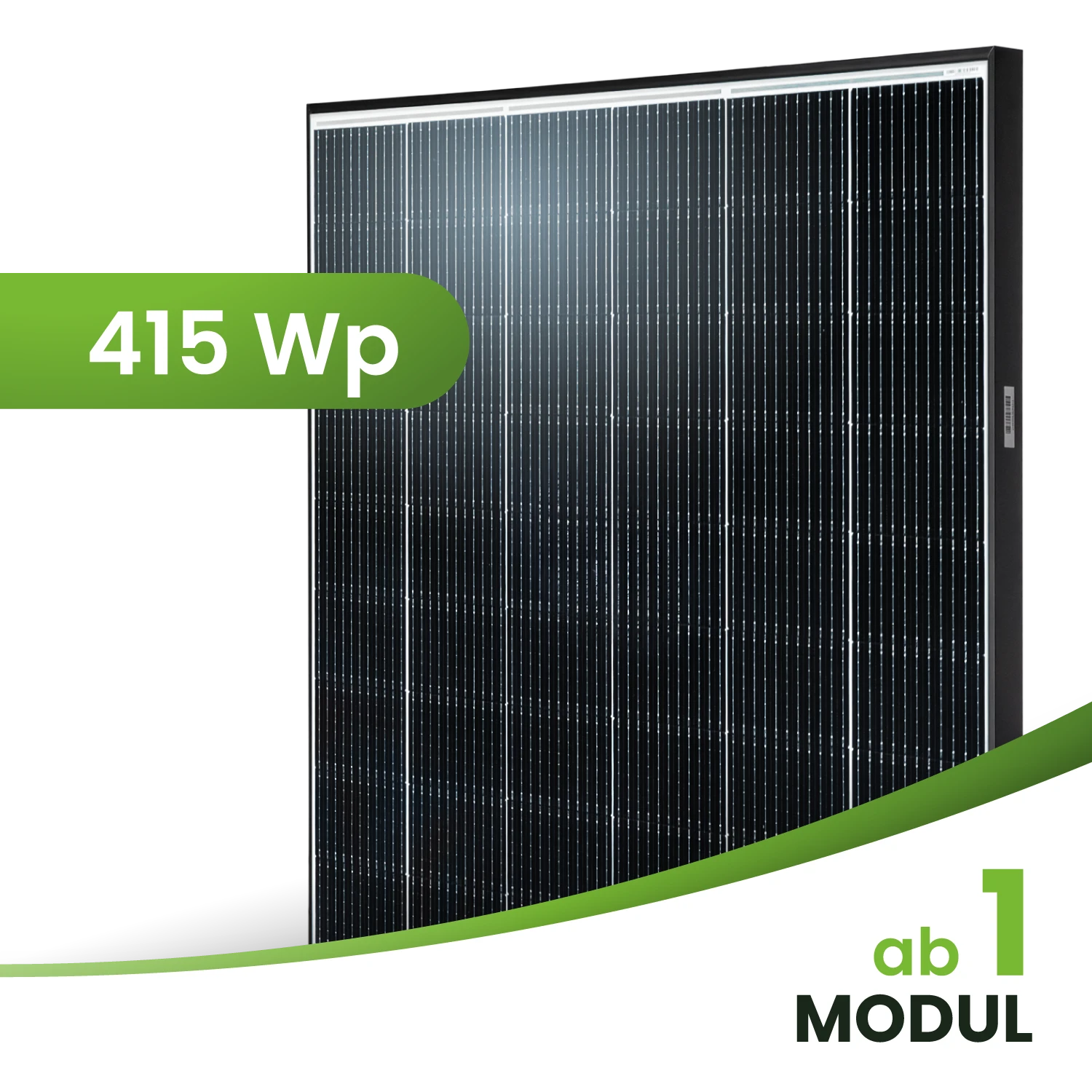 Photovoltaik Modul JA Solar JAM54S30-415/GR (11BB) 415Wp black frame