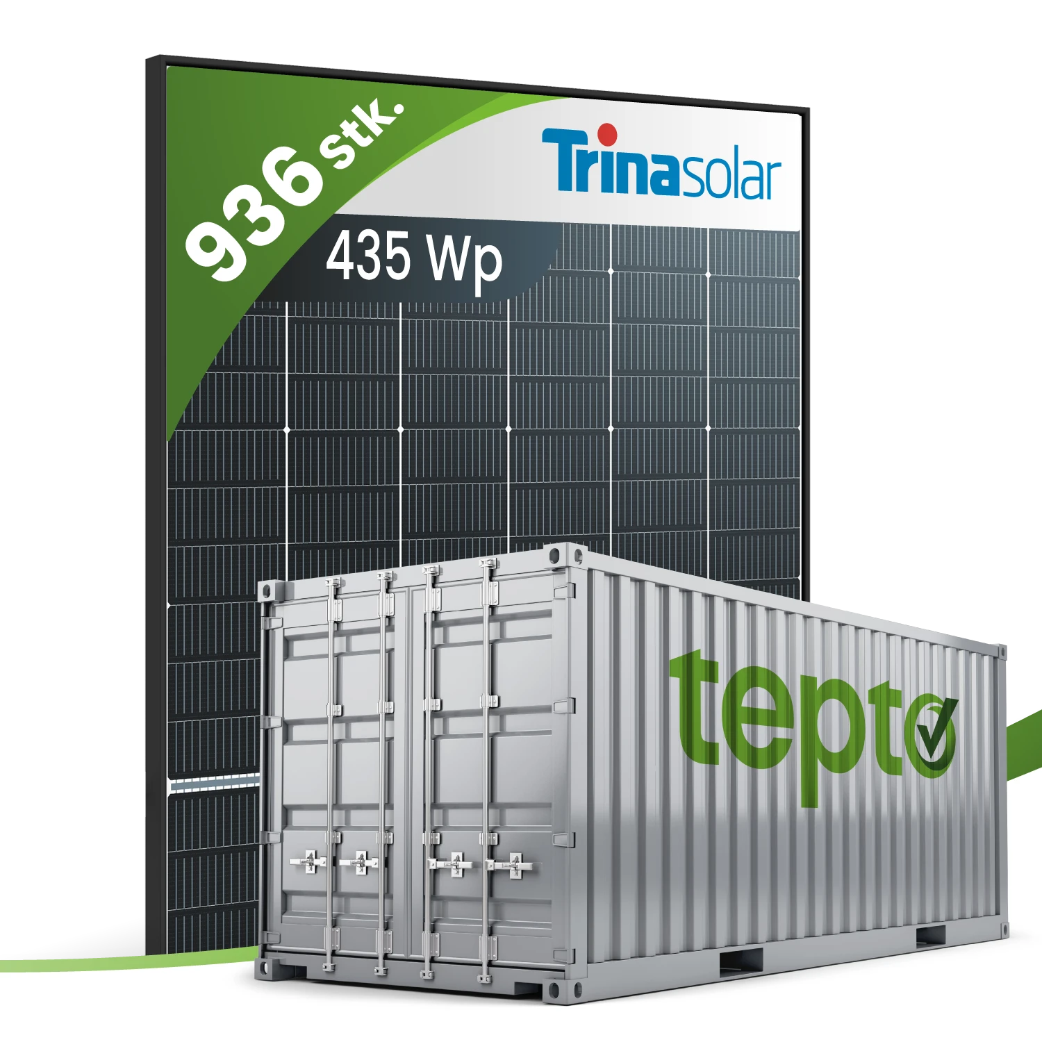 Trina Bifazial 435Wp NEG9RC.27 Photovoltaikmodul (Container)